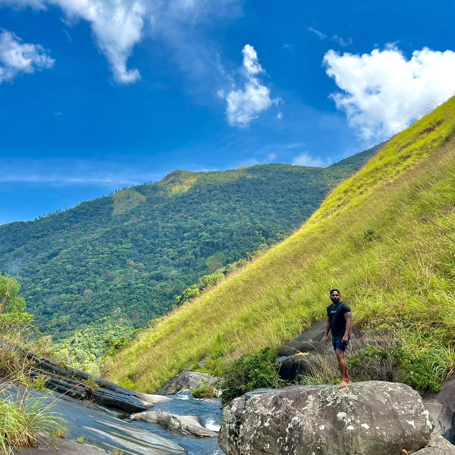 Natural Spring-Fed Mountain Rock Pool